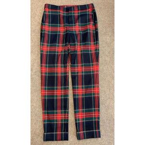 Lauren Ralph Lauren Red and Green Plaid Trousers